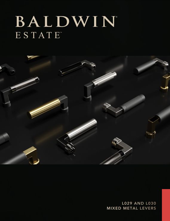 Baldwin Estate Mixed Metal L029 and L030 Lever Brochure Thumbnail